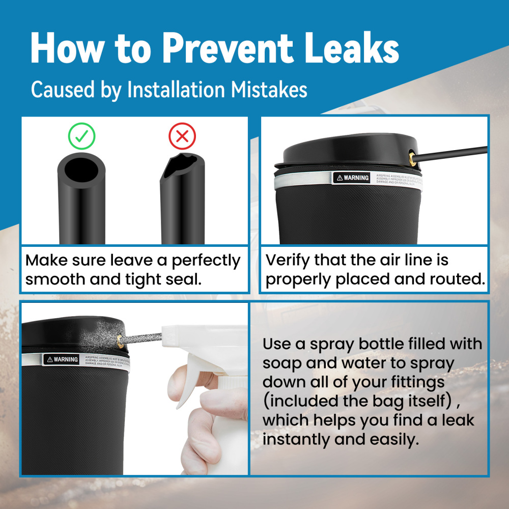 Rear Pair Air Suspension Spring Bag compatible for Jeep Grand Cherokee WK WK2 2011-2015