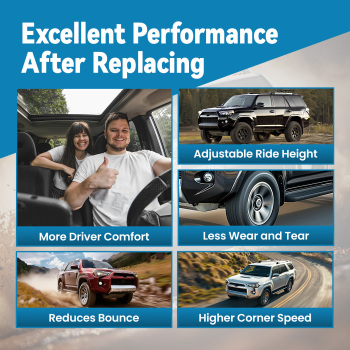 Pair Front Air Suspension Bags compatible for JEEP Grand Cherokee IV WK WK2 2011-2020