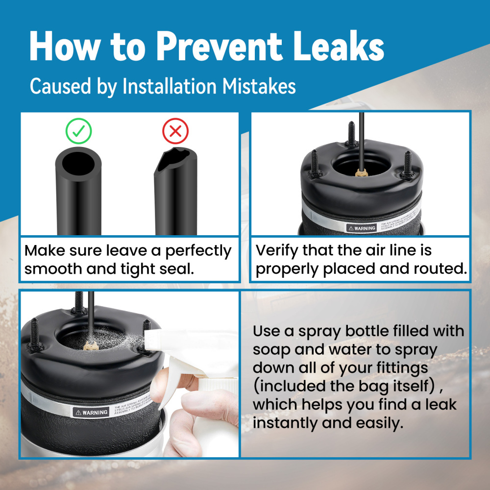 Pair Front Air Suspension Bags compatible for JEEP Grand Cherokee IV WK WK2 2011-2020