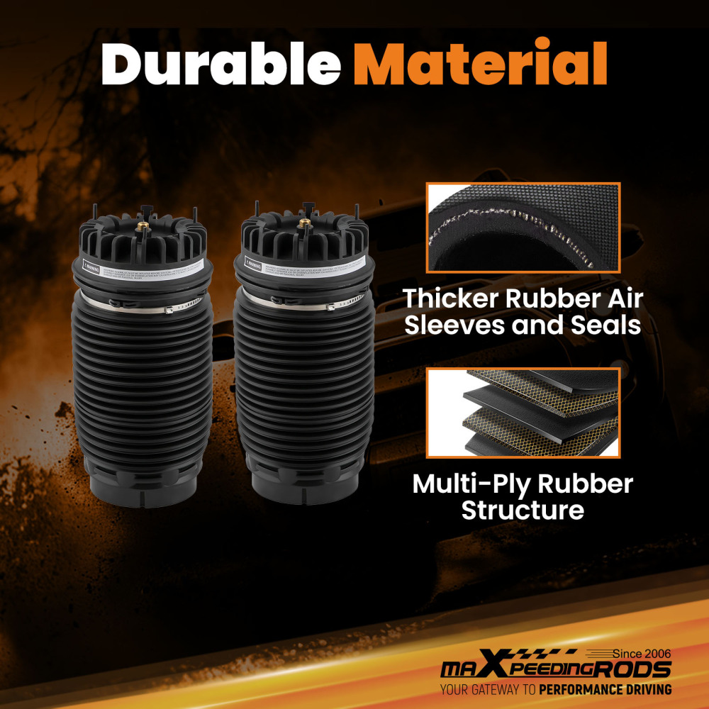 Pair Air Spring Bag Rear compatible for Ram 1500 Classic 3.6L 2019-2020 4877136AA 4877136AB
