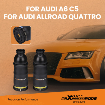 2x compatible pour Audi a6 c5 4b Allroad Luftfeder Amortisseur Suspension avant 4Z7616051B