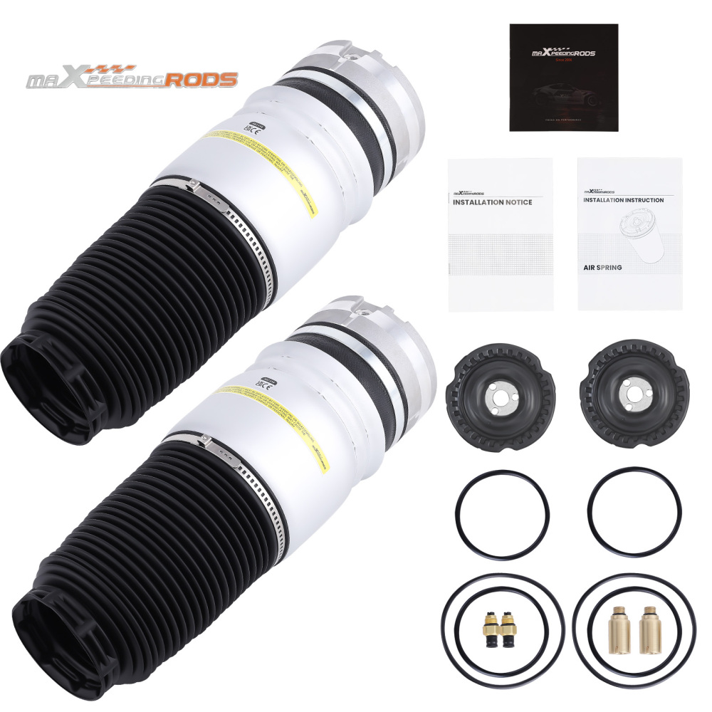 2X Rear Air Suspension Spring Bag Bellows compatible for VW Touareg 7L6 7L7 7LA 2002-2010