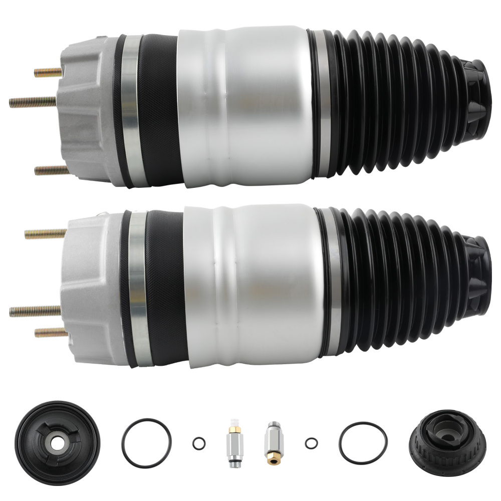 2X Avant Gauche Droite Suspension Pneumatique compatible pour VW Touareg 7P5 7P6 2010-2018