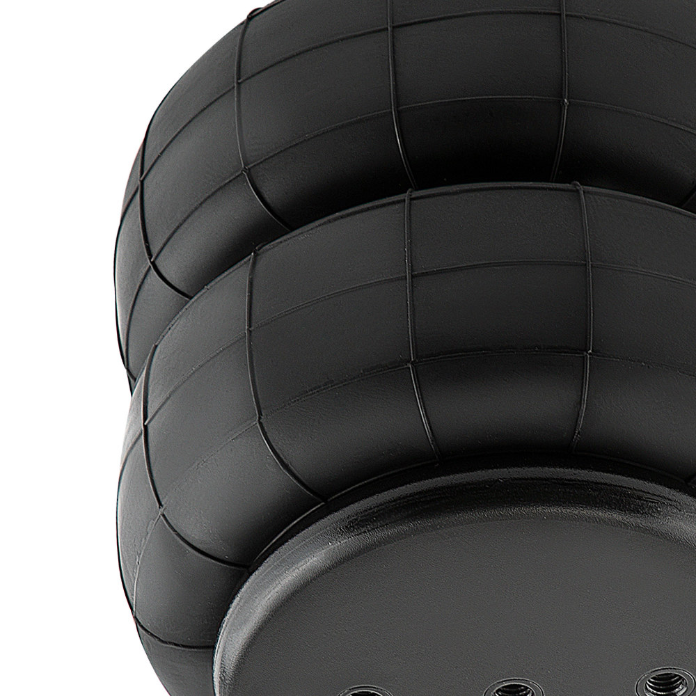 Pair Front Rear Standard 2600lbs Air Spring Suspension Bag Heavy Duty 1/2npt