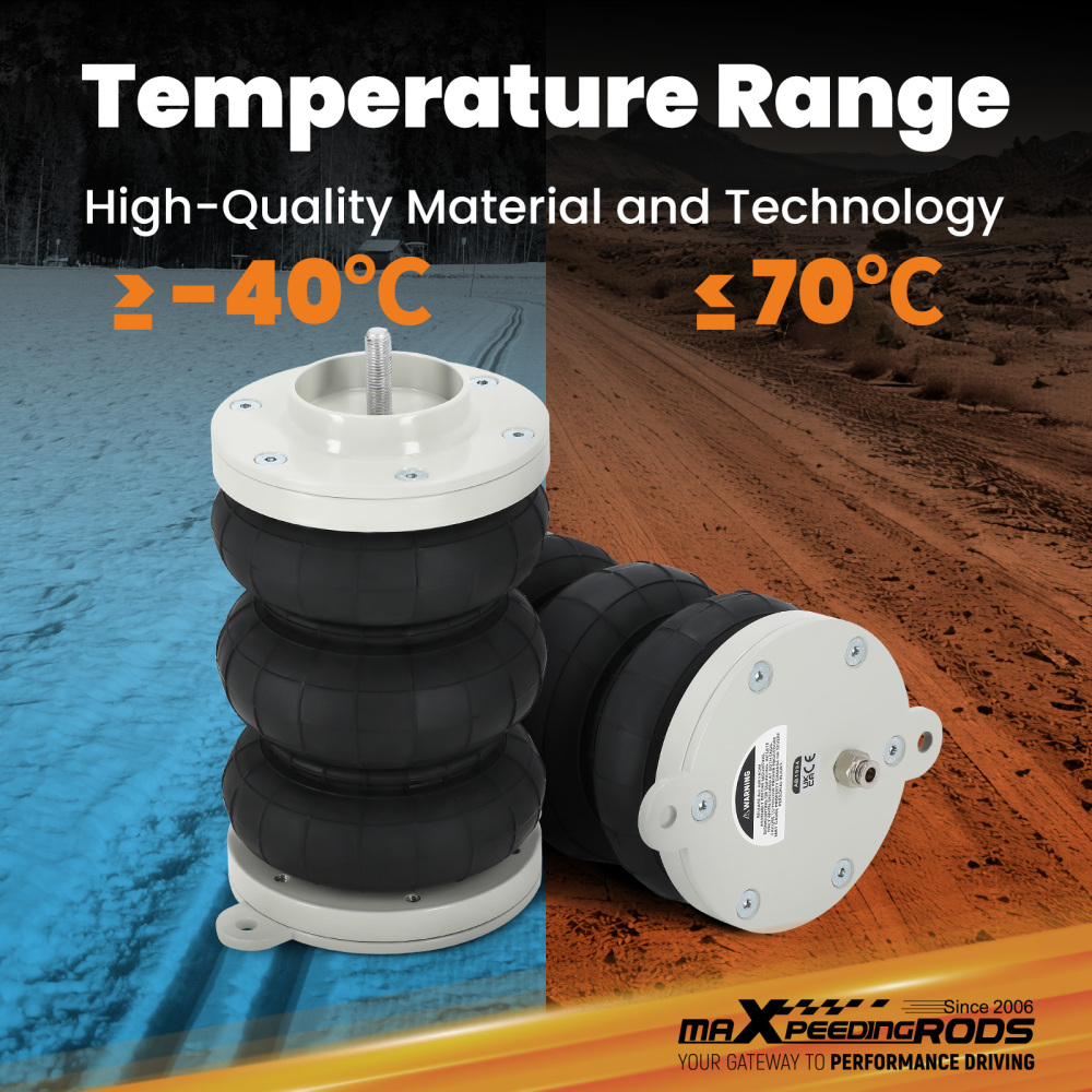 2X Suspension pneumatique compatible pour Fiat Ducato Z6 Citreon Jumper compatible pour Peugeot Boxer 1994-