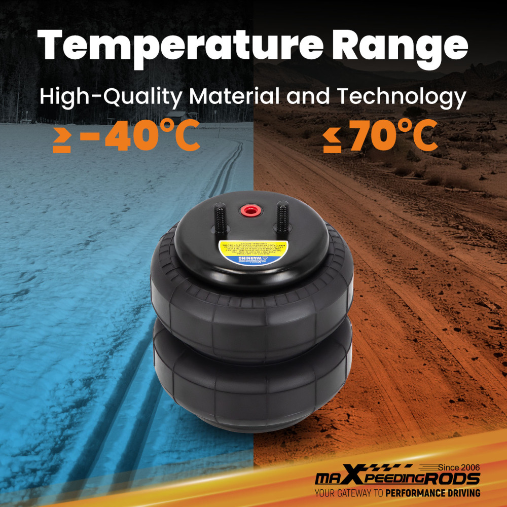 2500 LBS Universal Air Suspension Sping Bag compatible for Ford Ranger compatible for Toyota Hilux compatible for Mazda