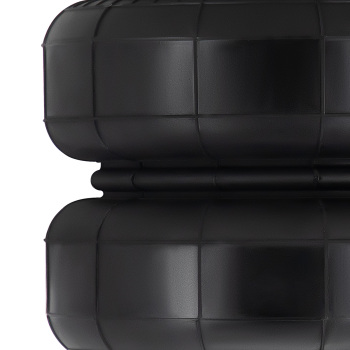 2x Universal 2500lbs Air Spring Bags compatible for Chevrolet Silverado HD W21-760-6781