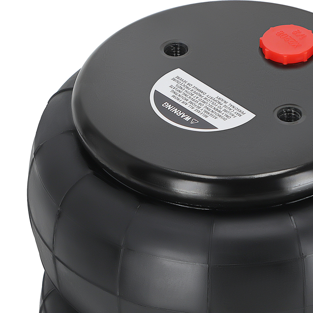 2x Standard 2600lbs Air Spring Suspension Bags Heavy Duty 3/8-16UNC Install Hole