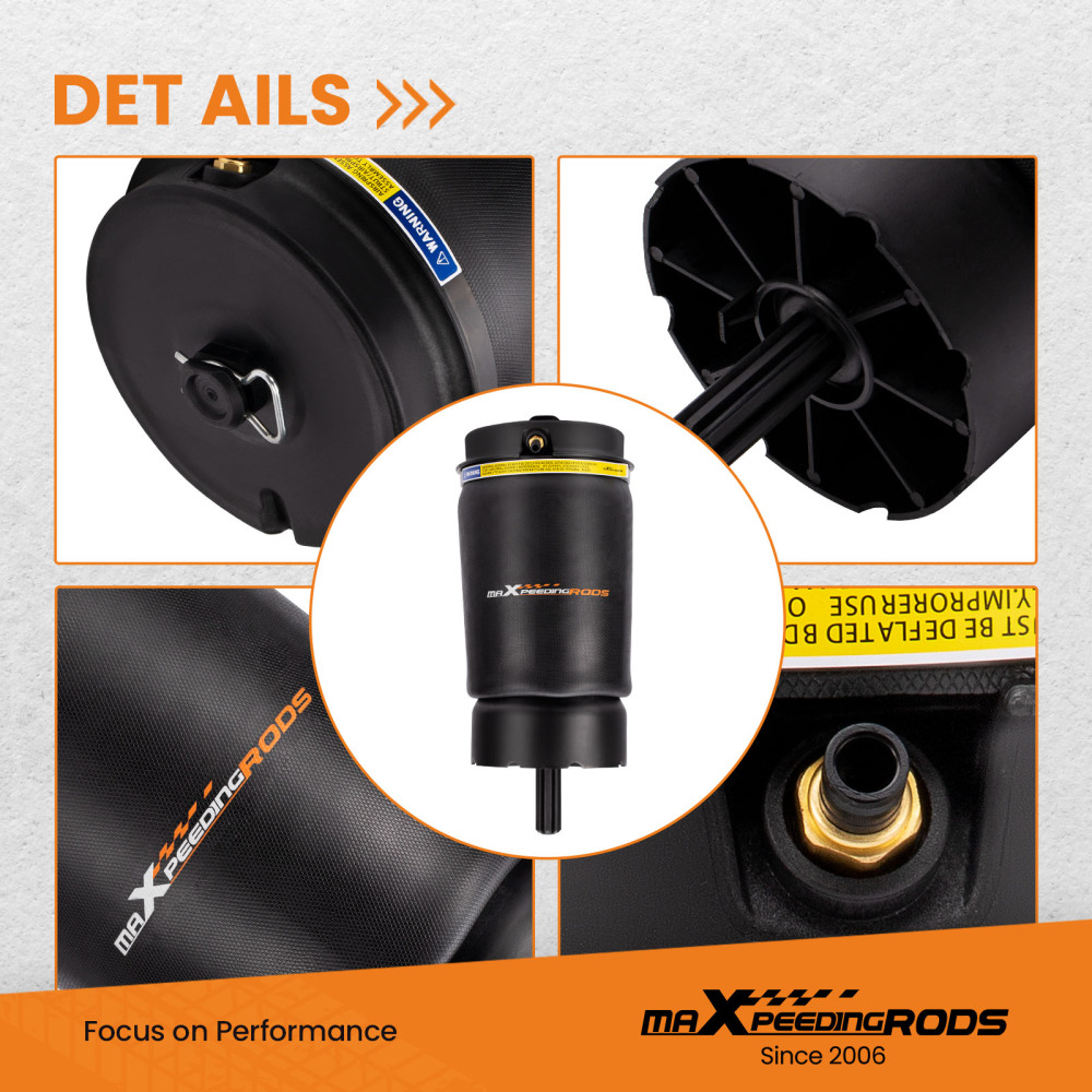 Rear Air Suspension Bags compatible for Range Rover L322 Vogue 03-12 RKB000151 Durable