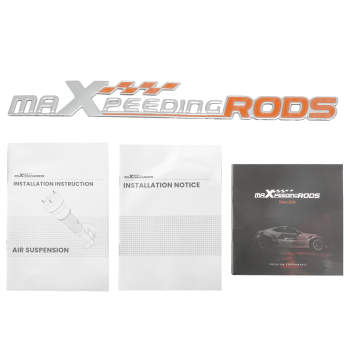 2X Triple Bellows 2600 lbs Air Suspension Standard for Light Duty compatible for Mini-Trucks