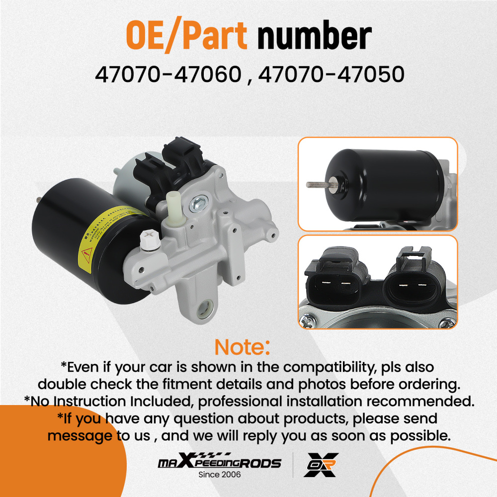 ABS Pump Anti Lock Brake Pump assembly compatible for Toyota Prius 2010-15 47070-47060