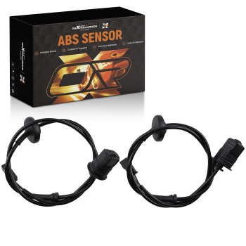 Capteur ABS 2 Broches Arrière compatible pour VW Passat compatible pour Skoda Superb 3B0927807B 2 Pcs