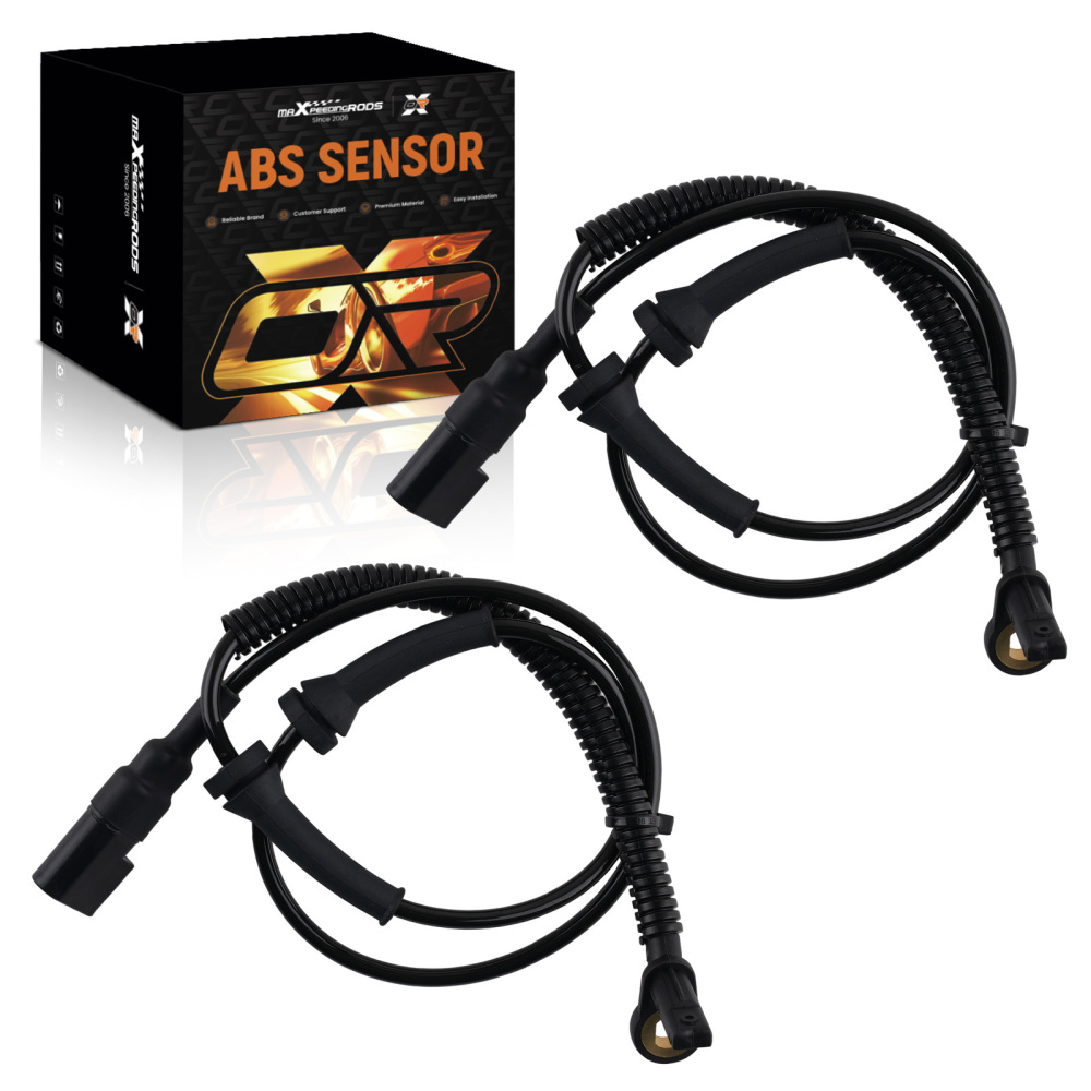 2pcs ABS Sensor Front compatible for Ford Fiesta ST150 Petrol 2005-2008 2S612B372AD