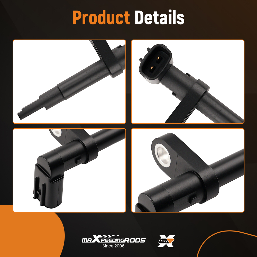 2Pack ABS Speed Sensor Rear compatible for Lexus GS350 GS460 IS250 IS350 2006-2015 5S8716