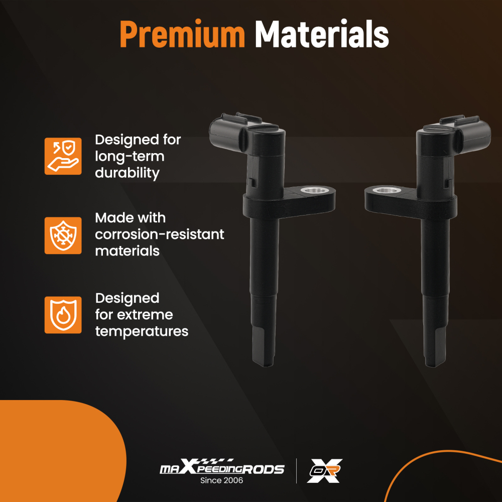 2Pack ABS Speed Sensor Rear compatible for Lexus GS350 GS460 IS250 IS350 2006-2015 5S8716