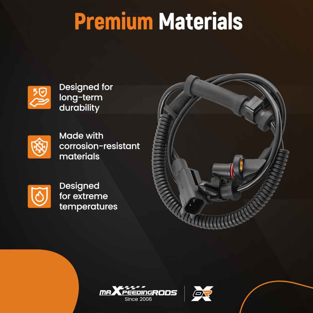 2Pcs ABS Speed Sensor Front Left Right compatible for RAM 1500 2009-2012 5S13330 68060333AA