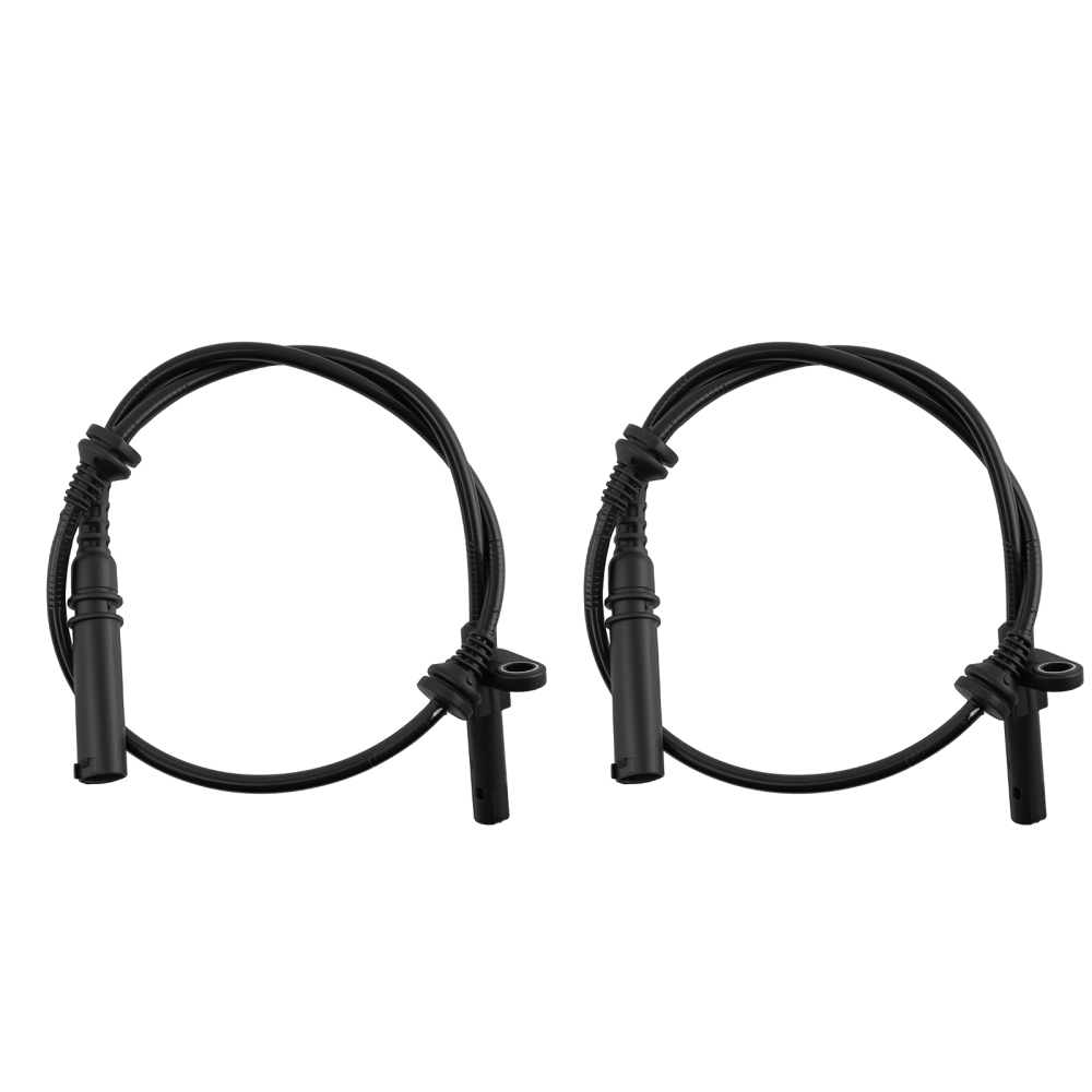 4Pcs ABS Speed Sensor Front Left Right Rear compatible for BMW X5 F15 X6 E71 34526771776