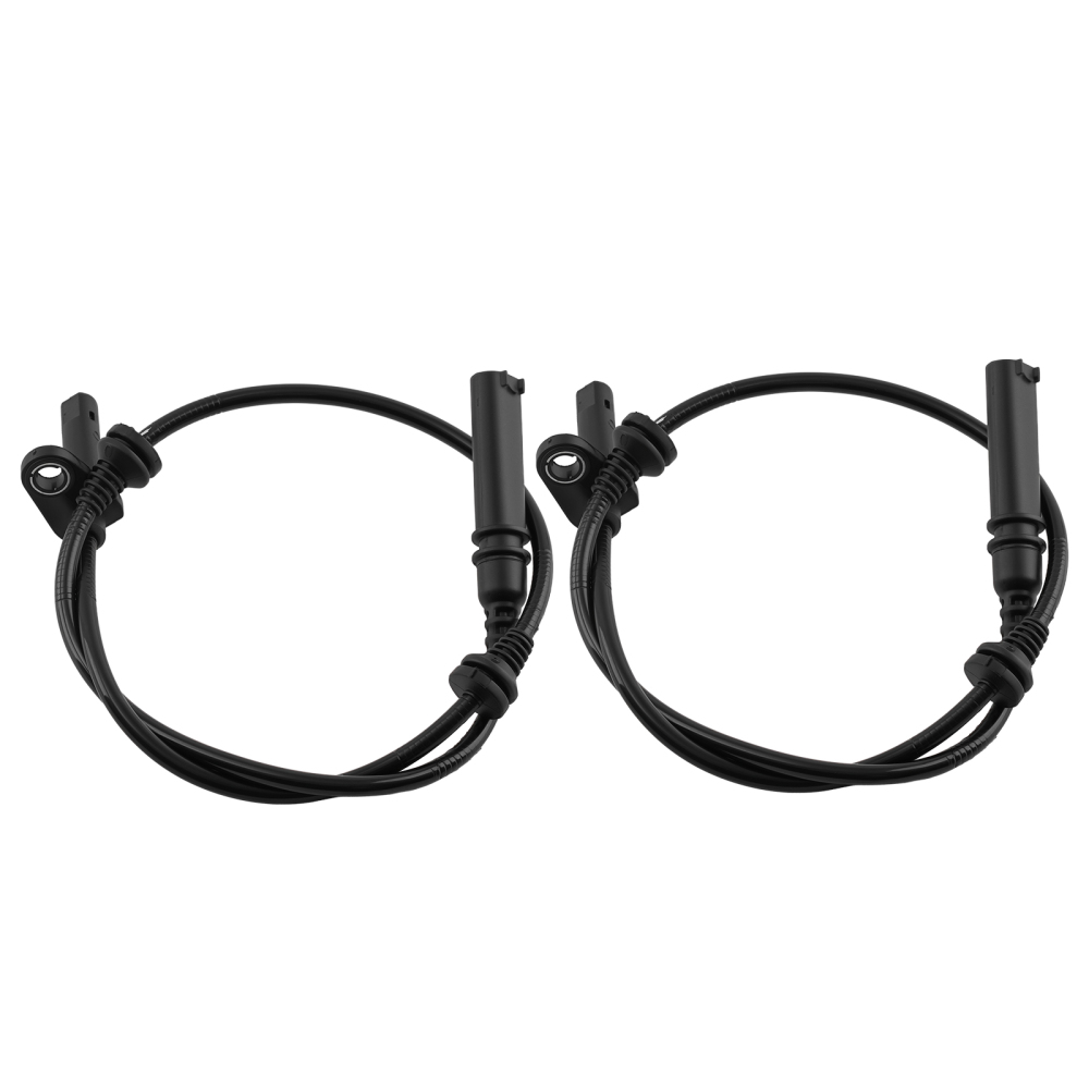 4Pcs ABS Speed Sensor Front Left Right Rear compatible for BMW X5 F15 X6 E71 34526771776
