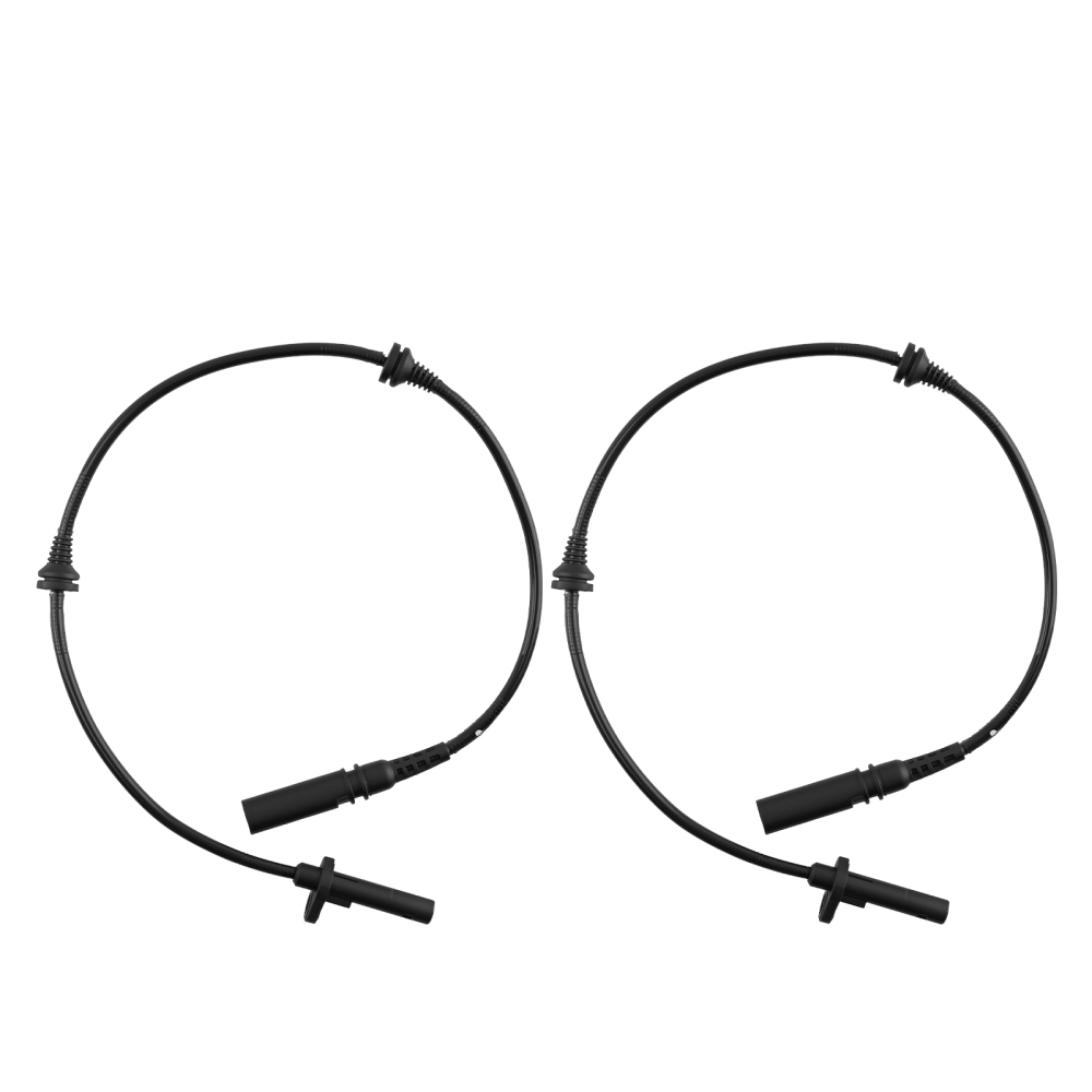 4Pcs ABS Speed Sensor Front Left Right Rear compatible for BMW X5 F15 X6 E71 34526771776