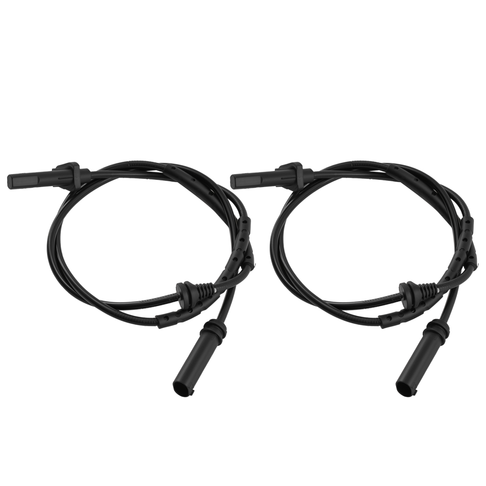 4Pcs ABS Speed Sensor Front Left Right Rear compatible for BMW X5 F15 X6 E71 34526771776
