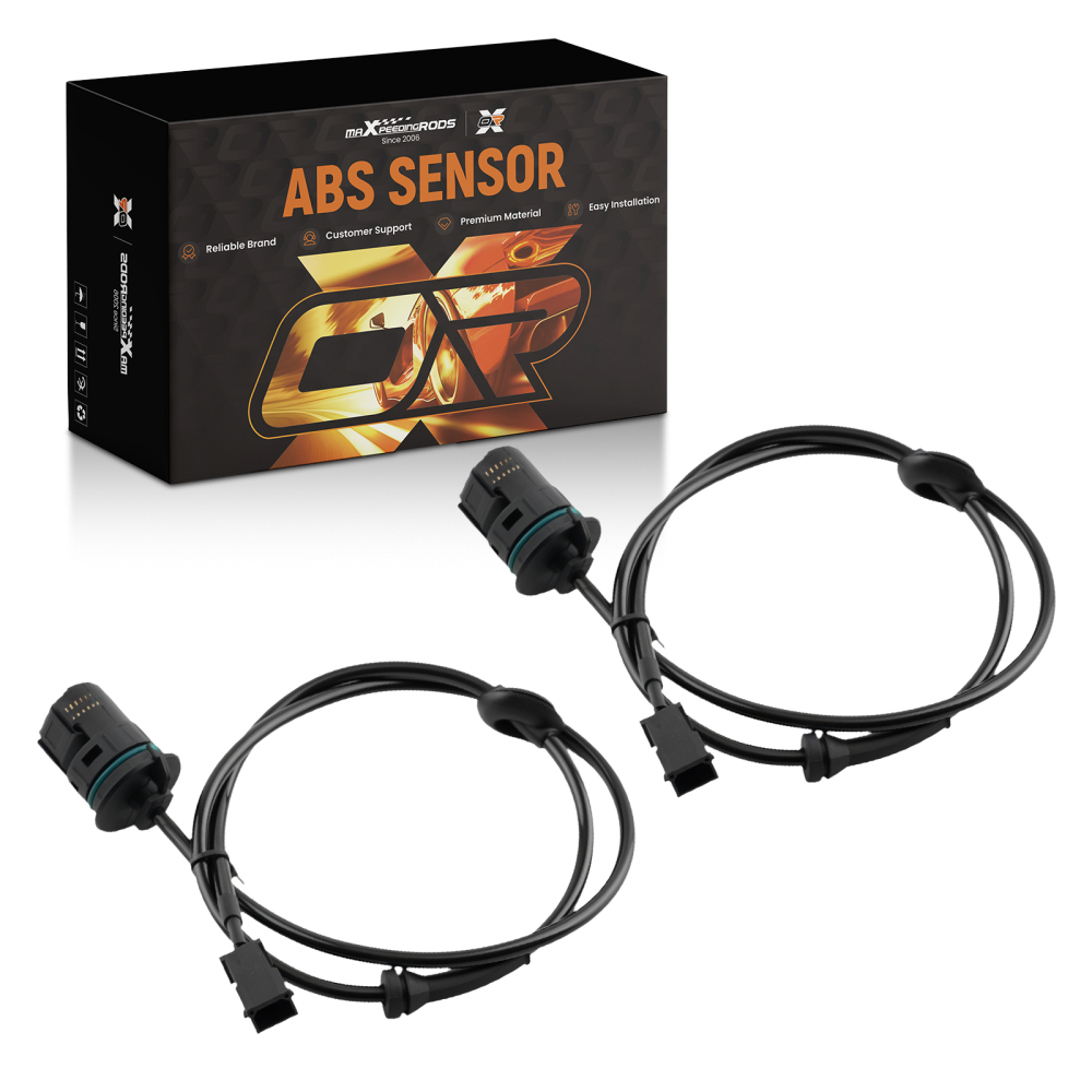 2 Pin ABS Sensore compatibile per Audi A6 Avant Asse Posteriore 1997-2005 4B0927807