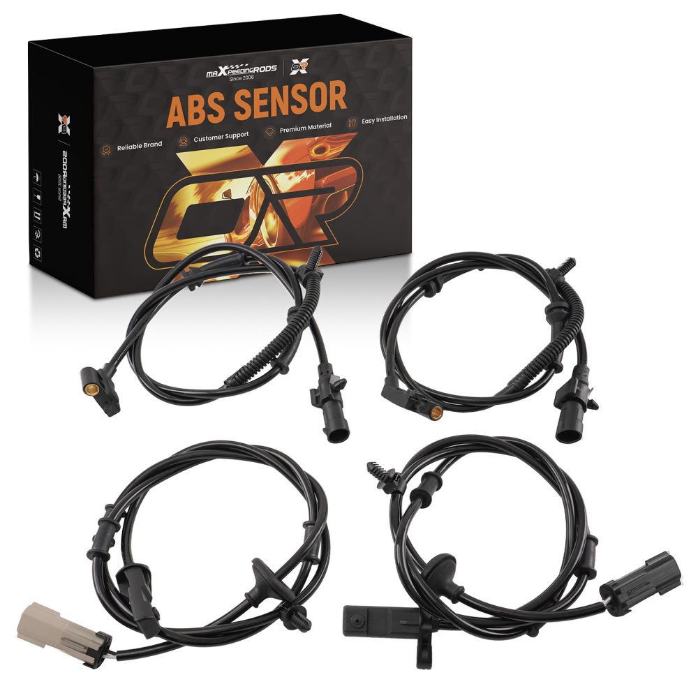4pc ABS Speed Sensor compatible for Jeep Grand Cherokee 1999-2004 56041509AA