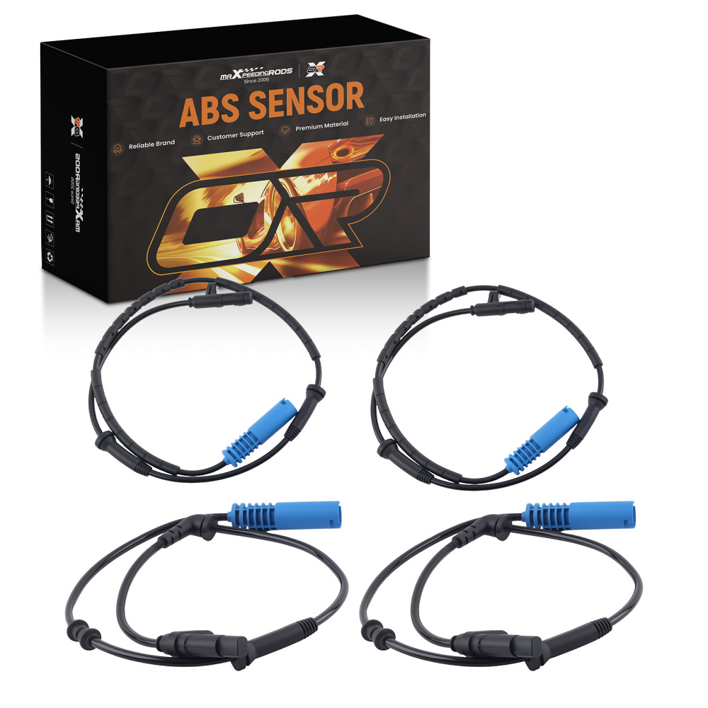 Front Rear ABS Speed Sensor compatible for Mini One Cooper R50 R52 R53 2001-06 34526756384