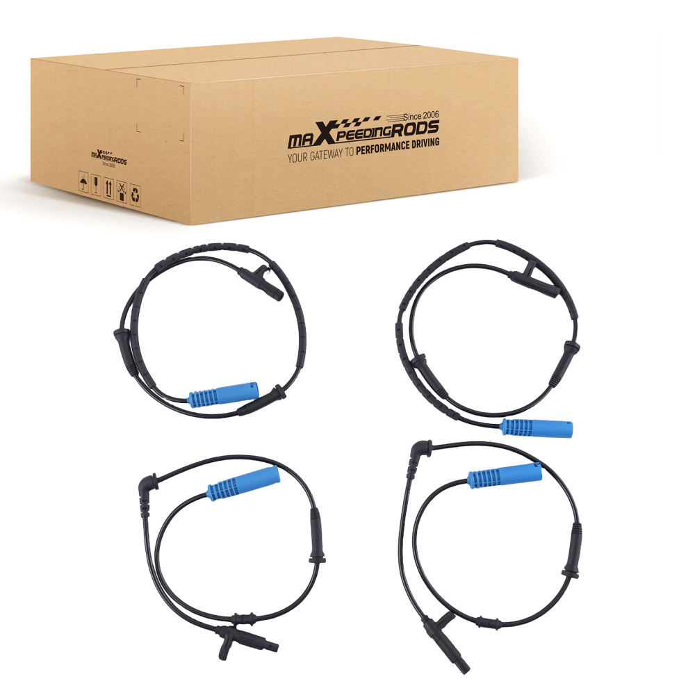 Front Rear ABS Speed Sensor compatible for Mini One Cooper R50 R52 R53 2001-06 34526756384