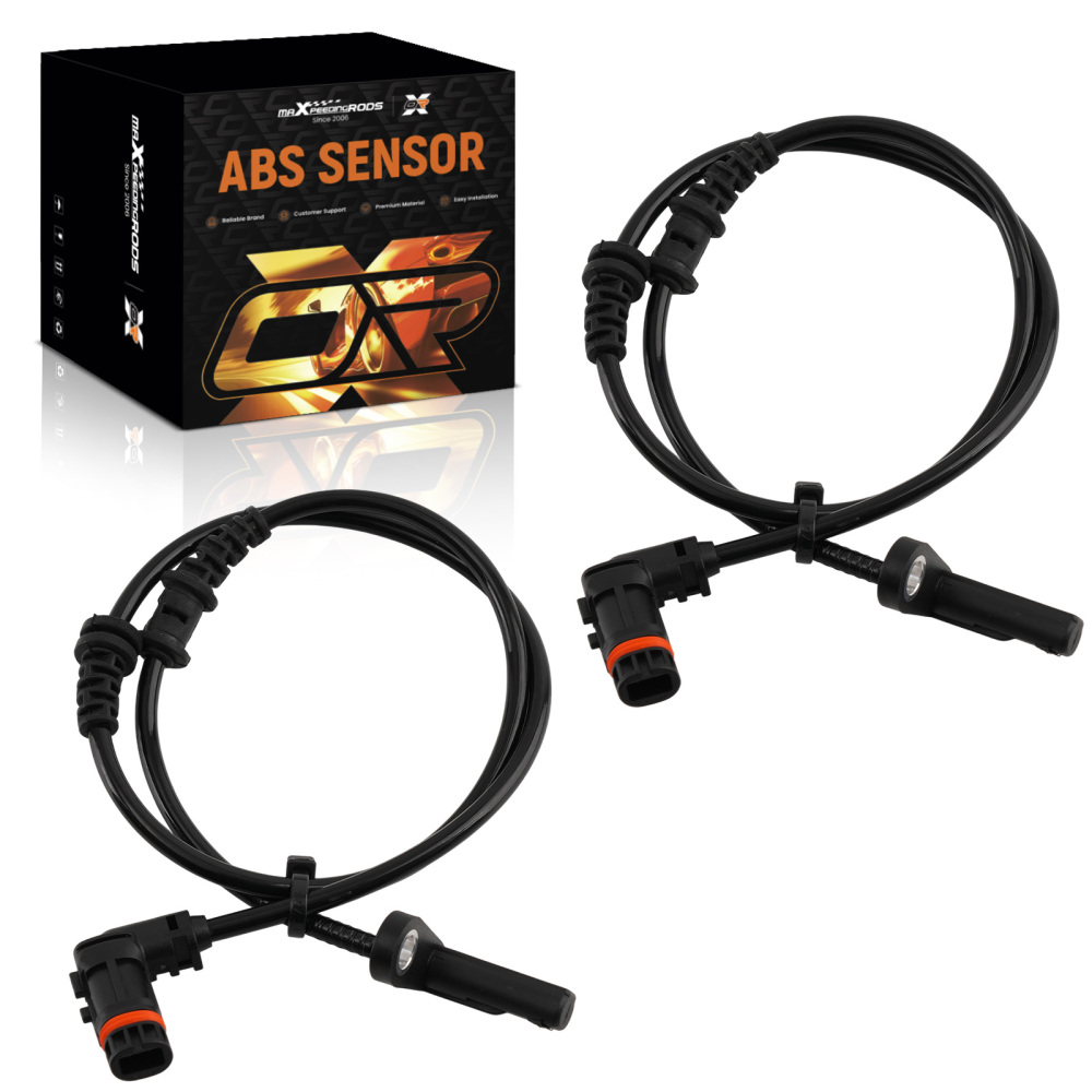 ABS Wheel Speed Sensor compatible for Mercedes C-Class Coupe C204 Front 2ABS0869 2Pcs