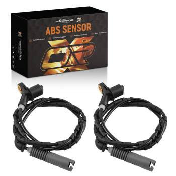 2 Sensore ABS Indietro Sinistro+Destro compatibile per BMW E46 34521164370 34521164652