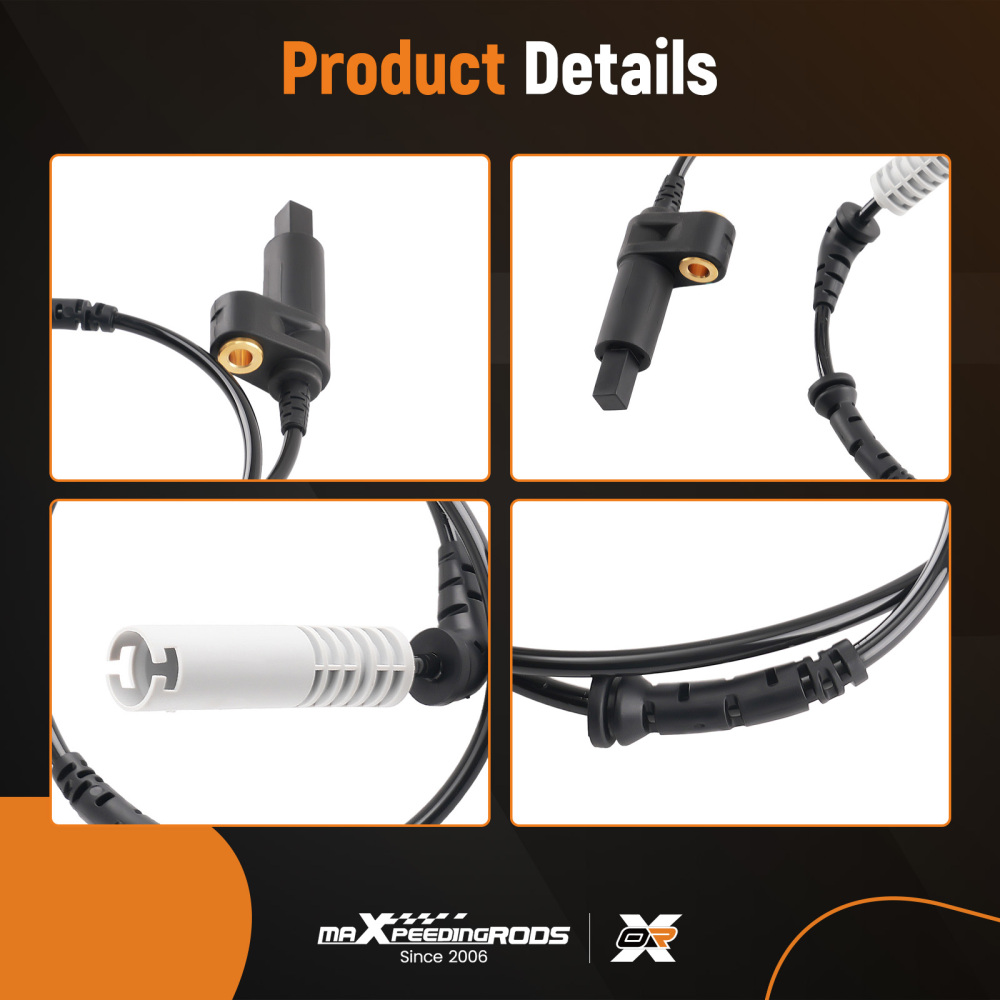 ABS Wheel Speed Sensor compatible for BMW 3 Series E46 Convertible 6PU009106271 1998-2007