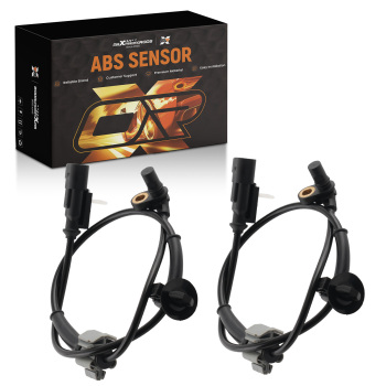 2x Front ABS Wheel Speed Sensor compatible for Chevrolet Cheyenne 2014-2018 20971873