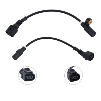2x ABS Capteur Roue Arrière compatible pour Skoda Octavia I 2001-2006 1J0927807D