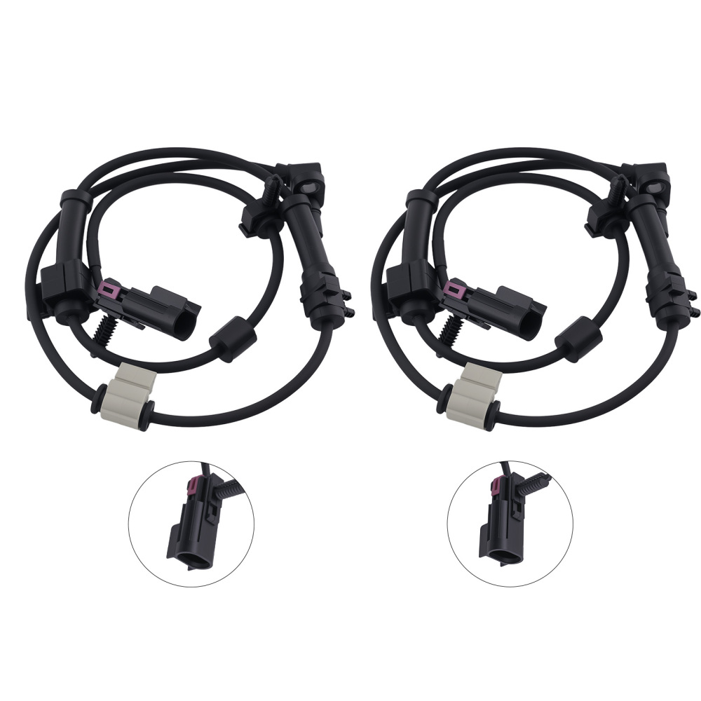 ABS Wheel Sensor Front compatible for Buick Rainier/Compatible for GMC Envoy/Compatible for Saab 9-7x 15158254 970282