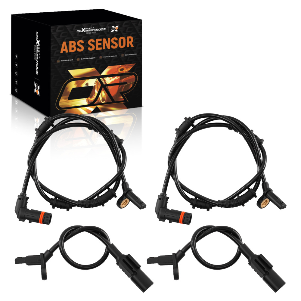 4pcs ABS Sensor compatible for Mercedes-Benz GL320 ML320 R320 2007-2010 A1645400917