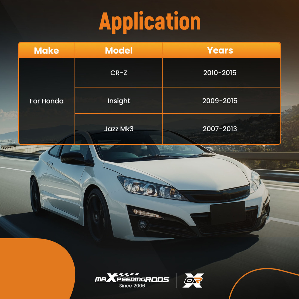 ABS Speed Sensor compatible for Honda CR-Z Insight Jazz 2007-2015 Front Left 57455TF0003