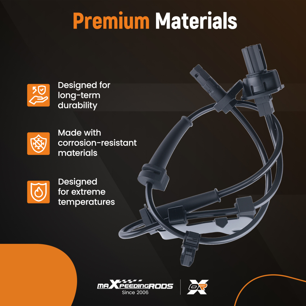 ABS Speed Sensor compatible for Honda CR-Z Insight Jazz 2007-2015 Front Left 57455TF0003