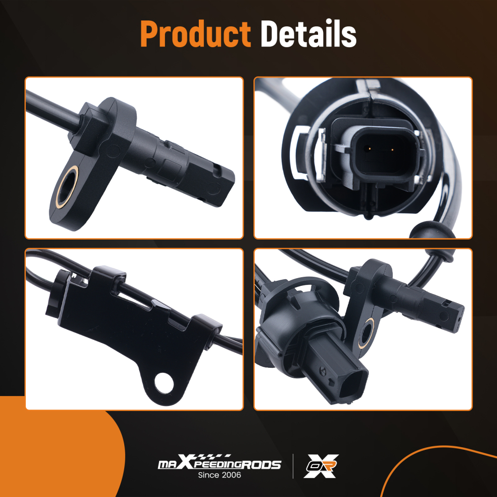 ABS Speed Sensor compatible for Honda CR-Z Insight Jazz 2007-2015 Front Left 57455TF0003