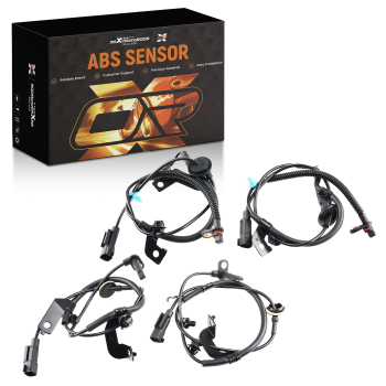 4PCS ABS Wheel Speed Sensor compatible for Jeep Patriot 2007-2017 ALS1819 Front Rear compatible for FWD