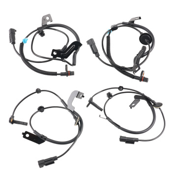 4PCS ABS Wheel Speed Sensor compatible for Jeep Patriot 2007-2017 ALS1819 Front Rear compatible for FWD