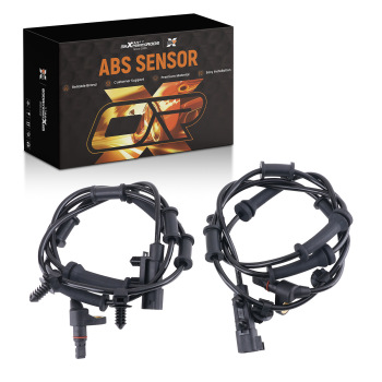 2PCS ABS Wheel Speed Sensor compatible for Jeep Wrangler JK 2007-2018 3.6L 68003281AC Front