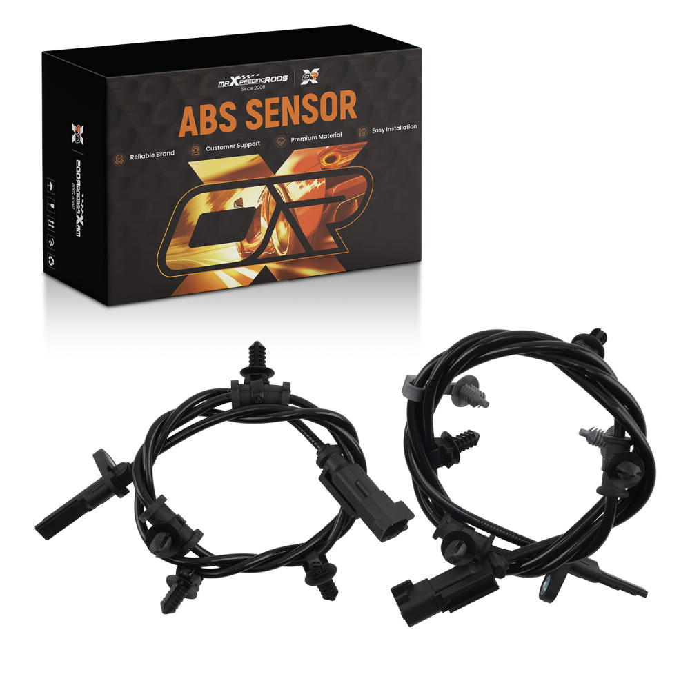 2X ABS Wheel Speed Sensor Rear Left Right compatible for Ford Edge compatible for Lincoln MKX 2011-2015