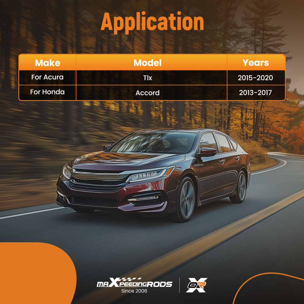 ABS Wheel Speed Sensor Front compatible for Honda Accord/Compatible for Acura TLX 2013-2020 57455T2FA01