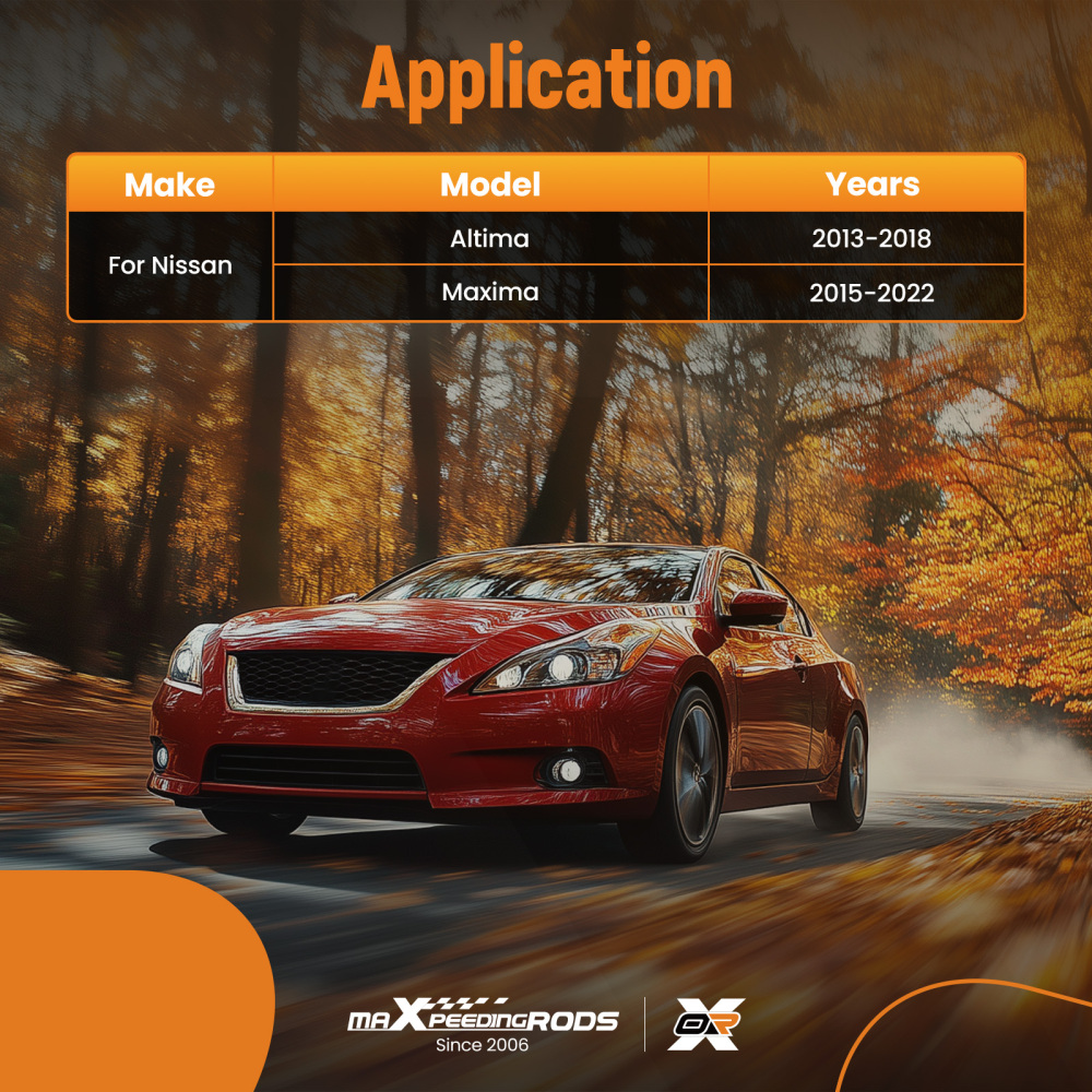 2Pcs ABS Wheel Speed Sensor Front compatible for Nissan Altima Maxima ALS2554 SU15526