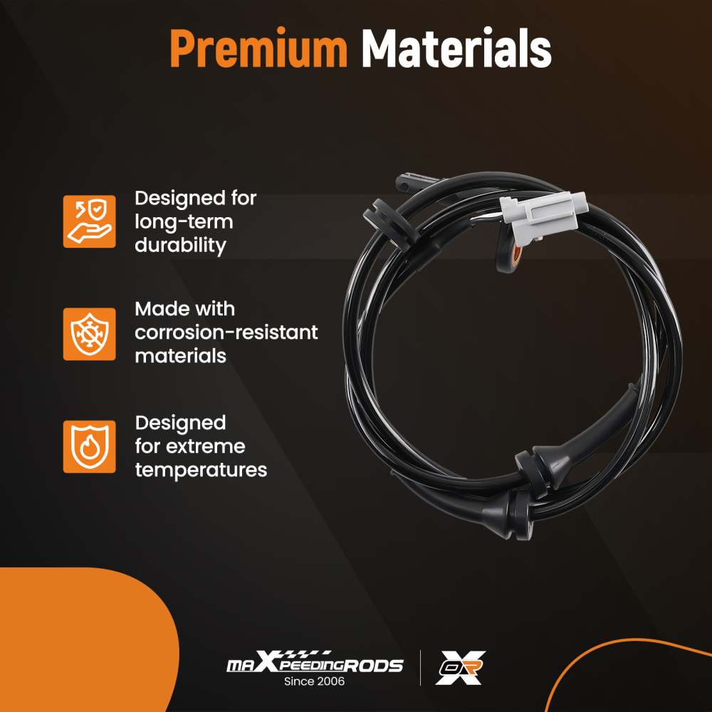 ABS Speed Sensor compatible for Nissan Altima 2013-2018 Front 47910-3TA1A 2 Pins 5S14121