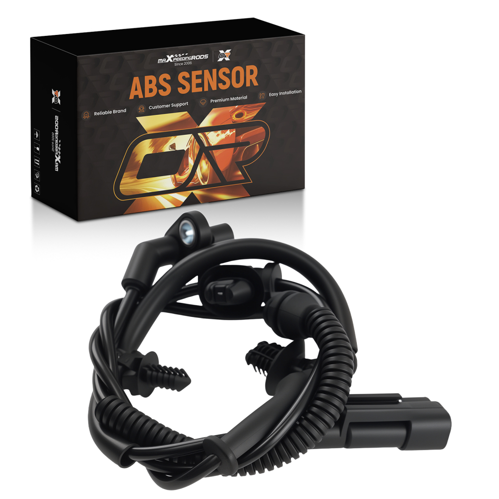 ABS Sensor compatible for Ram 1500 2019-2023 Front 68292050AD 68292050AE 5S17494 Black