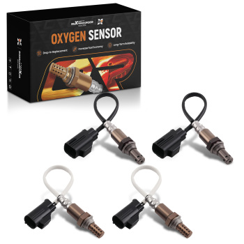 4Pcs Oxygen O2 Sensor compatible for Land Rover LR3Range compatible for Rover Sport 4.0-4.4L 234-4264