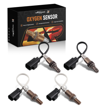 4Pcs Oxygen O2 Sensor compatible for Land Rover LR3Range compatible for Rover Sport 4.0-4.4L 234-4264