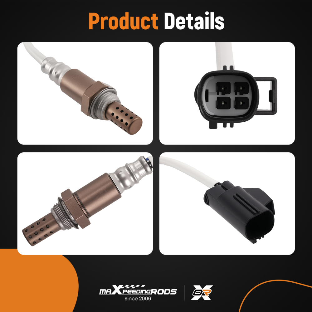 4Pcs Oxygen O2 Sensor compatible for Land Rover LR3Range compatible for Rover Sport 4.0-4.4L 234-4264