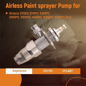 Airless Pump for 390 395 490 495 595 Pro 210 for Rental Pro 210PC 230PC 17C-721